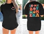 Bisiklet Yaka Kısa Kol Baskılı T-shirt - Siyah thumbnail 1