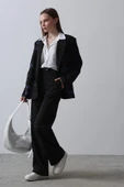Kalpli Ceket Takım - Siyah thumbnail 4