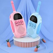 Vrpro 3km Menzilli 2 Yönlü Konuşma Wireless Bebek Telsizi Açık Mavi ProBaby2 - 1