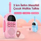 Vrpro 3km Menzilli 2 Yönlü Konuşma Wireless Bebek Telsizi Açık Mavi ProBaby2 - 2