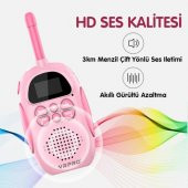 Vrpro 3km Menzilli 2 Yönlü Konuşma Wireless Bebek Telsizi Açık Mavi ProBaby2 - 3