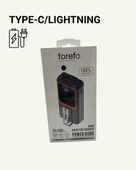 20.000 mAh Powerbank – 22.5W Hızlı Şarj, Çok Kablolu, Dijital Göstergeli thumbnail 3