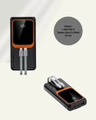 20000 mAh Taşınabilir Powerbank | Çok Kablolu, Hızlı Şarj Destekli (22.5W) thumbnail 5