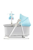 Kinderkraft Unımo Up 5i 1 Arada Ana Kucağı Blue, Sallanan Bebek Koltuğu, Bebek Yatağı, Yenidoğandan thumbnail 3