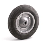 Metal Jantlı Bilyalı Dolgu Teker Patlamaz Tekerlek El Arabası Yük Taşıma İçin Dayanıklı Yedek Teker thumbnail 1