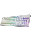 GameBooster G24W Enigma Rainbow Aydınlatmalı Red Switch Mekanik Beyaz Oyun Klavyesi thumbnail 2