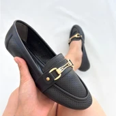 Pabucmarketi Siyah Kadın Babet thumbnail 4