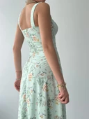 Anjelik Yırtmaç Detaylı Elbise thumbnail 4