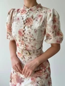 Mari Kemerli Elbise - 9