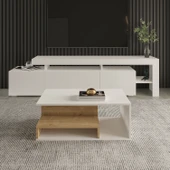 Vera Mini Orta Sehpa – Modern Tasarım, Fonksiyonel Raflı Yapı - 2