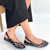 Pabucmarketi Siyah Kadın Günlük Ayakkabı - 4