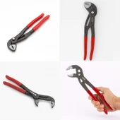 Craft Ford Fort 12 Düğmeli Ayarlı Boru Anahtarı Kurbağacık Kanal Tesisat Tamir Bakım Pensesi thumbnail 3