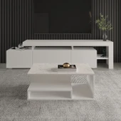 Vera Mini Orta Sehpa – Modern Tasarım, Fonksiyonel Raflı Yapı - 2