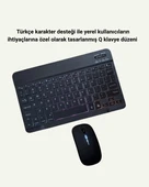 Şık ve Sessiz Tasarımlı Işıklı Klavye Mouse Seti – Şarjlı, Wireless thumbnail 3