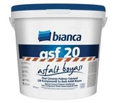 Bianca ASF-20 Çift Kompenantlı Asfalt Boyası 23 Kg Kırmızı - 1