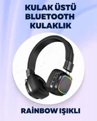 Yüksek Ses Kaliteli Kablosuz Kulak Üstü Kulaklık – BT 5.3 thumbnail 1