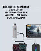 5in1 BT5.3 Mobil Oyun Kiti Klavye Mouse Dönüştürücü Seti thumbnail 3