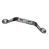 Dekoratif Zamak Kulp Dıştan - 64mm, Nikel, 100 Adet - 1