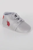 U.S. Polo Assn. Erkek Bebek Ayakkabı Gri - 4