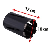 Buat Uç 100x170mm Beton Tuğla Delme Ucu Orta Çap Tesisat Elektrik Havalandırma Montaj Kesici Aparat thumbnail 2