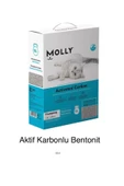 Molly Aktif Karbonlu Topaklanan Kedi Kumu - 1