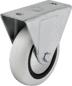 Hts 355 - 75x25 Mm Pvc Makaralı Sabit Teker 4 Adet - 1