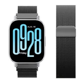 3'lü Kordon Koruma Seti Redmi Watch 5 Active Uyumlu Metal Hasır,Çiçek Desenli Silikon Kasa Koruyucu  MDL4 thumbnail 2