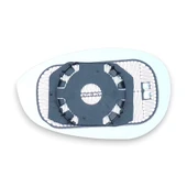 Fiat Grande Punto 2006-2011 Sağ Dış Ayna Camı Elektrikli 71740497 - 3