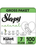 Sleepy Natural Külot Bez Gross Paket 7 Beden 100 Adet - 1