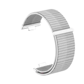 Huawei Watch Fit 4 Fit 4 Pro Fit 3 Uyumlu Ayarlanabilir Cırt Cırtlı Yumuşak Spor Kumaş Örgü Kordon  Beyaz thumbnail 3