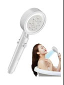 Mucit Home Beyaz Spa Modlu Filtreli Duş Başlığı 5 Fonksiyonlu Duş Fiskiyesi - 1