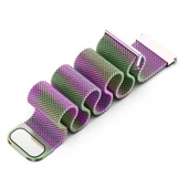 Huawei Watch GT5 41mm Uyumlu Manyetik Milanese Loop Metal Kordon   Rainbow thumbnail 6