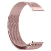 Huawei Watch GT5 41mm Uyumlu Manyetik Milanese Loop Metal Kordon   Pembe thumbnail 4