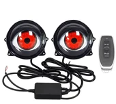 33 MODLU ANİMASYONLU MERCEK GÖZ FAR SİS AMBİYANS LED AYDINLATMA 2 ADET 12-24 VOLT - 2