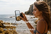 Magnetik Snapgrip Manyetik Telefon Tutucu Bluetooth Kablosuz Çekim Aparatı 10 Saat Kullanım Süresi - 3