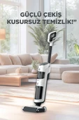 Torima FW-1000 Beyaz Şarjlı Islak Kuru Dikey Süpürge Ve Yüzey Temizleyici Mop thumbnail 4
