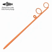 Olta Kamış Ayağı - Paslanmaz Çelik - Fishack - Turuncu thumbnail 1