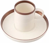 Porland Chopin Bakır 2 Kişilik Çay Fincan Takımı 200cc thumbnail 2