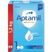 Nutrıcıa Aptamil Pronutra 1200GR Bebek Sütü No:1 (0-6 Ay) Yenidoğan Doğumdan itibaren - 1