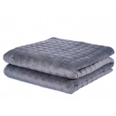 Sinada Home Ağırlıklı Battaniye Welsoft/Pamuk Saten 104X152 3kg - 1