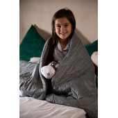 Sinada Home Ağırlıklı Battaniye Welsoft/Pamuk Saten 104X152 3kg - 4