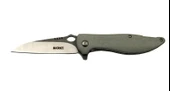 Crkt Lotus 1265 Gri Kamp / Outdoor Çakı 18cm - Yarı Otomatik, Kemerlikli, Kutulu - 1
