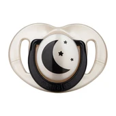 Mamajoo Sterilizasyon & Saklama Kutulu Black & Pearl Desenli İkili Ortodontik Emzik Gece & Gündüz / 6 Ay+ thumbnail 3