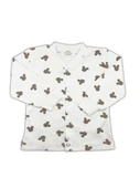 Sema Baby Mickey Mouse Bebek Pijama Takımı – Ekru 0-3 Ay thumbnail 2