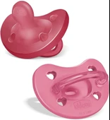 Chicco PhysioForma Soft 2'li Silikon Emzik 16-36 Ay Kız thumbnail 1