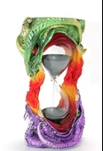 Polyester Dragon Tasarımlı Kumsaati Alk2328 - 1