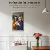 BSIMB Dokunmatik Ekranlı Dijital Resim Çerçevesi - 1920x1080 FHD thumbnail 6