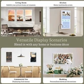 BSIMB Dokunmatik Ekranlı Dijital Resim Çerçevesi - 1920x1080 FHD thumbnail 8