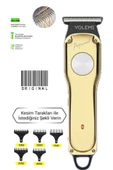 00085 Profesyonel Usb Şarjlı Berber Tıraş Makinesi Saç Sakal Tıraş Makinası Erkek Bakım Seti - 1