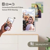 BSIMB Dokunmatik Ekranlı Dijital Resim Çerçevesi - 1920x1080 FHD thumbnail 3